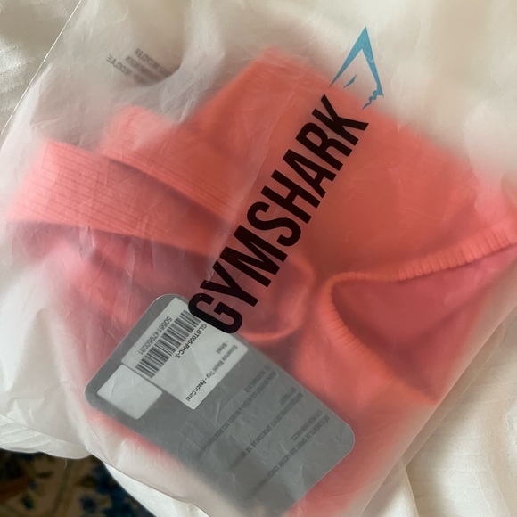 Gym Shark Essence Bikini Set in Peach Coral S/XS - Picture 7 of 7